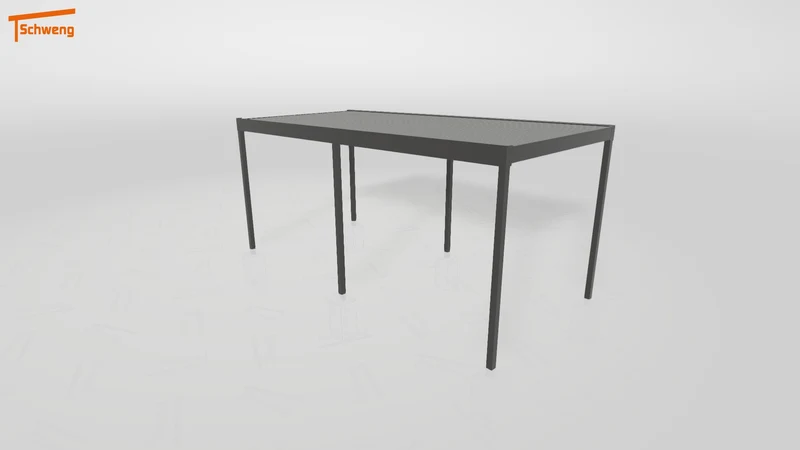 #DE Schweng Flachdachcarport C600 (ID 2q85kq)