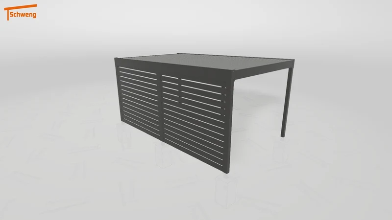 #DE Schweng Flachdachcarport C600 (ID mj25w4) #MTG