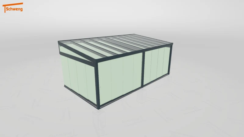 #DE Schweng Terrassenüberdachung S400 (ID 85pyyn)
