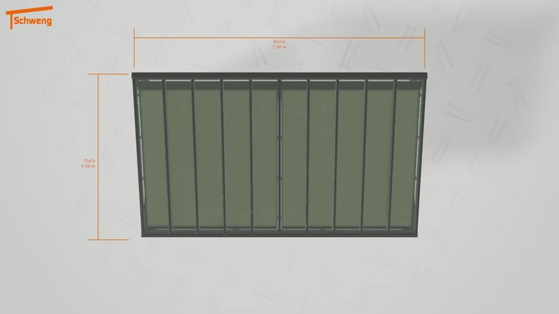 #DE Schweng Terrassenüberdachung S400 (ID k2jqkj) #MTG