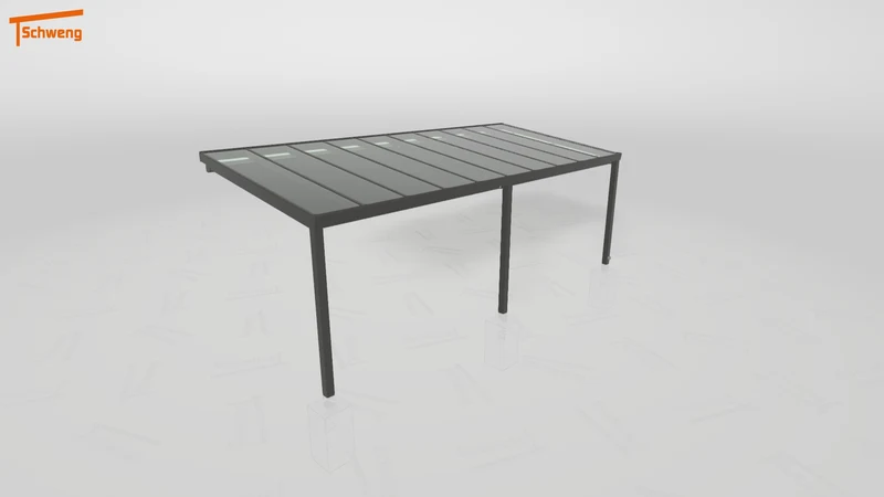 #DE Schweng Terrassenüberdachung S400 (ID 77bwyp)