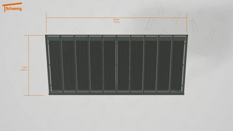 #DE Schweng Terrassenüberdachung S400 (ID 77bwyp)