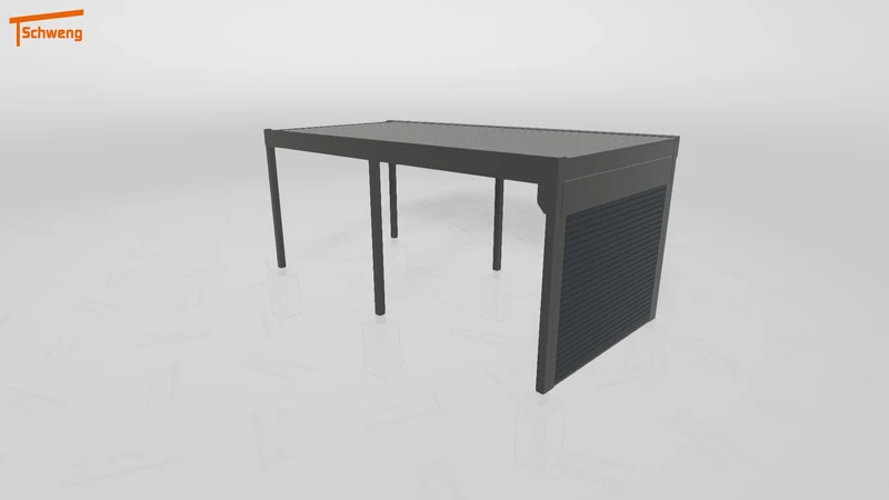#DE Schweng Flachdachcarport C600 (ID dvnq8b) #MTG