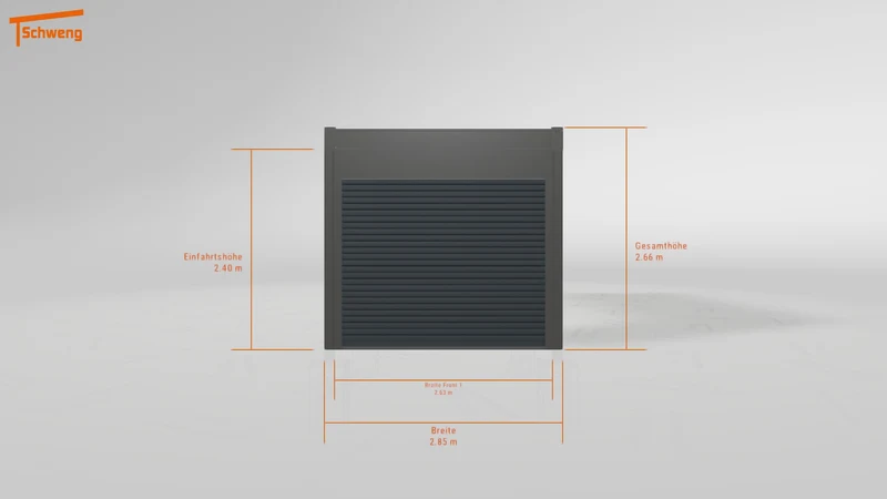 #DE Schweng Flachdachcarport C600 (ID dvnq8b) #MTG