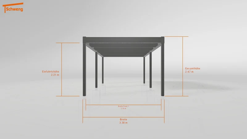 #DE Schweng Flachdachcarport C600 (ID n5m7qv) #MTG
