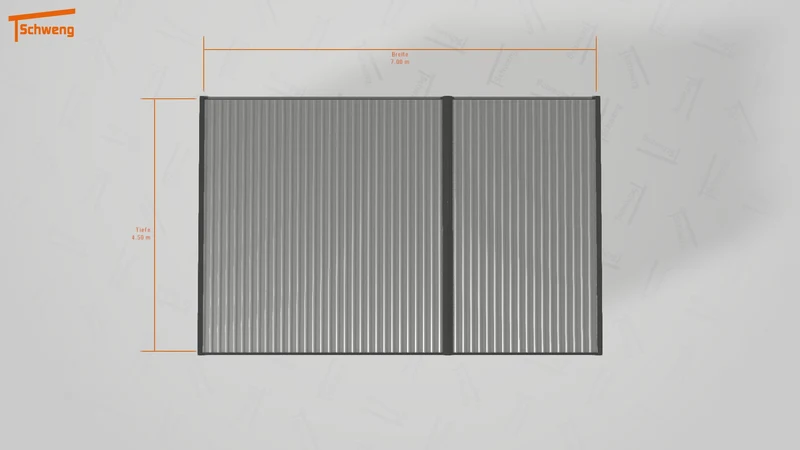 #DE Schweng Flachdachcarport C600 (ID n5m75v) #MTG