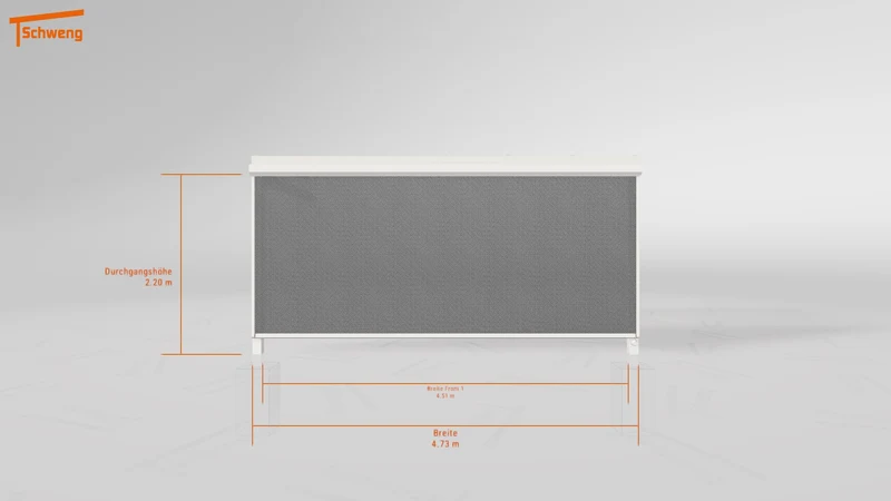 #DE Schweng Terrassenüberdachung S350 (ID zbwjvg)