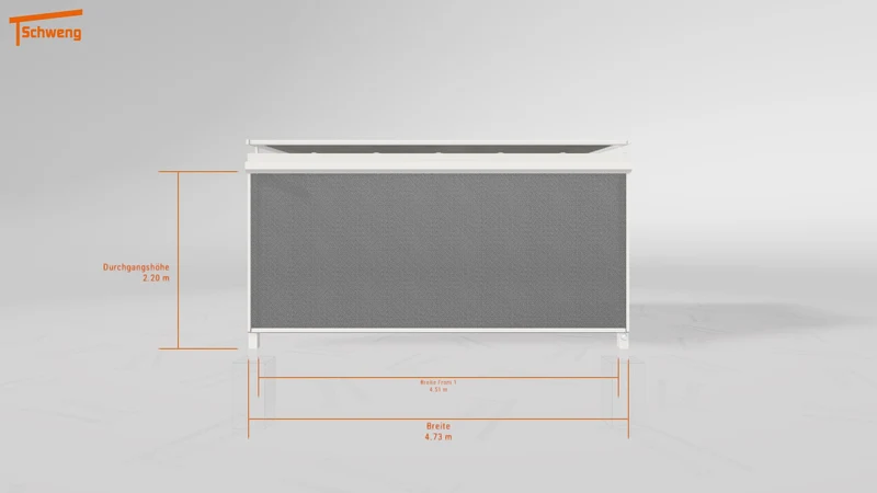 #DE Schweng Terrassenüberdachung S350 (ID 85pyyq)