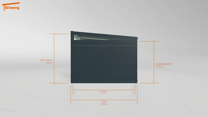 #DE Schweng Terrassenüberdachung S350 (ID 2q89k9)