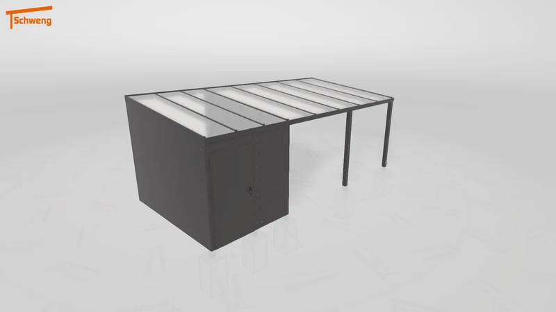 #DE Schweng Pultdachcarport S350 (ID dvnd8m) #MTG