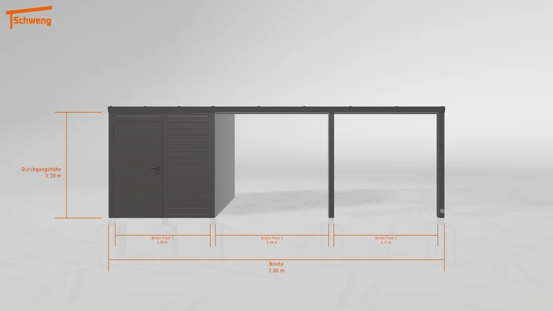#DE Schweng Pultdachcarport S350 (ID dvnd8m) #MTG