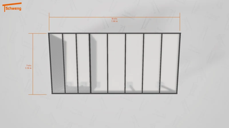 #DE Schweng Pultdachcarport S350 (ID dvnd8m) #MTG