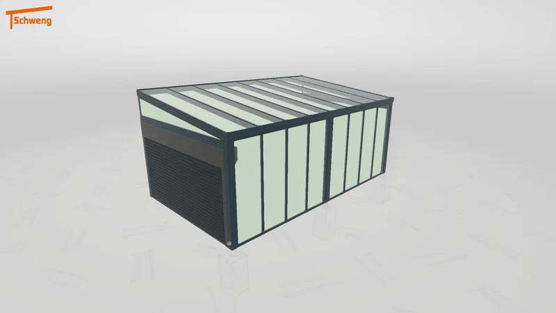#DE Schweng Pultdachcarport S400 (ID jj8gz8)