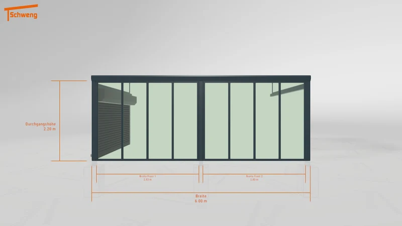 #DE Schweng Pultdachcarport S400 (ID jj8gz8)