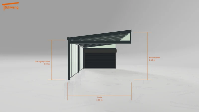#DE Schweng Pultdachcarport S400 (ID jj8gz8)