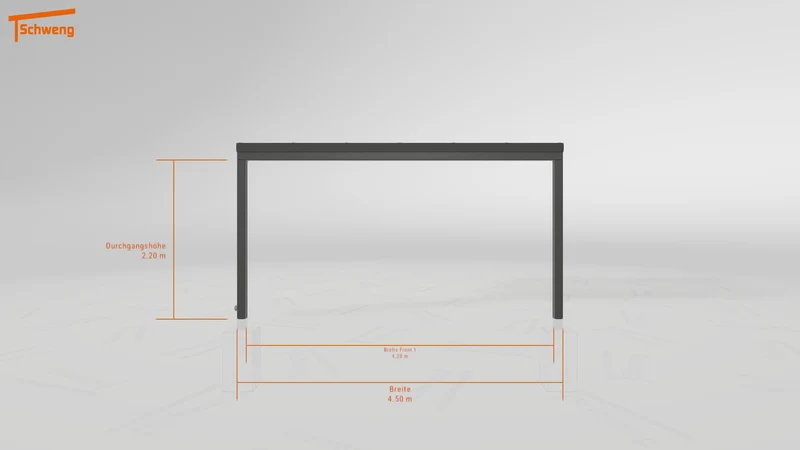 #DE Schweng Pultdachcarport S350 (ID 5mz7nd)