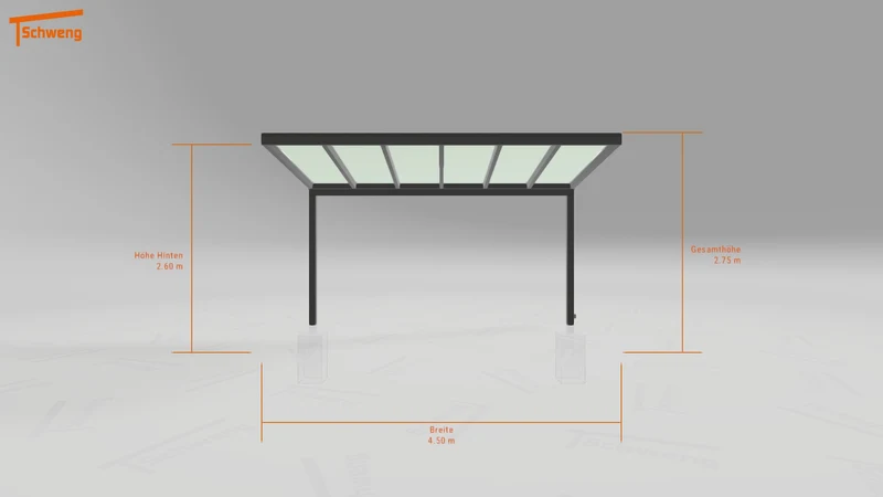 #DE Schweng Pultdachcarport S350 (ID 5mz7nd)