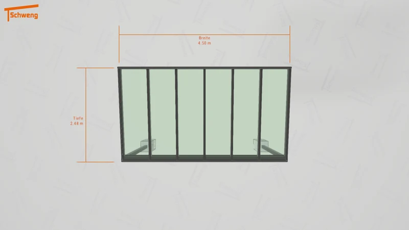 #DE Schweng Pultdachcarport S350 (ID 5mz7nd)