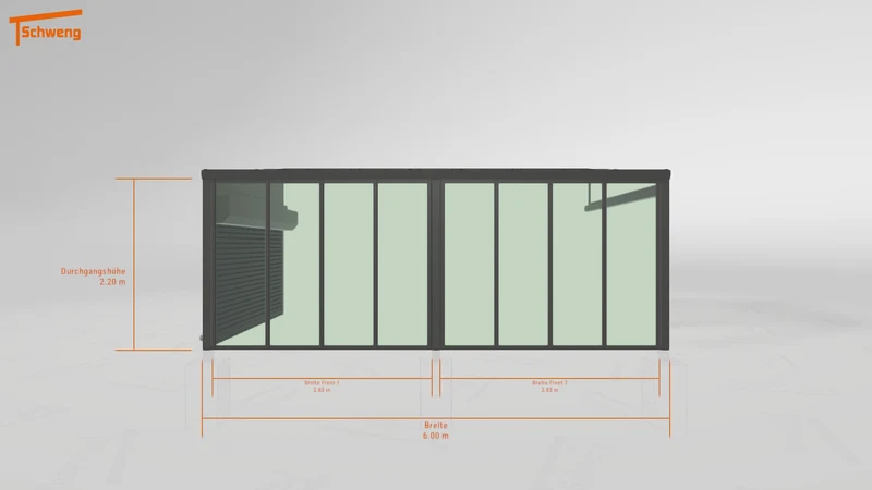 #DE Schweng Pultdachcarport S350 (ID 9wvrny)