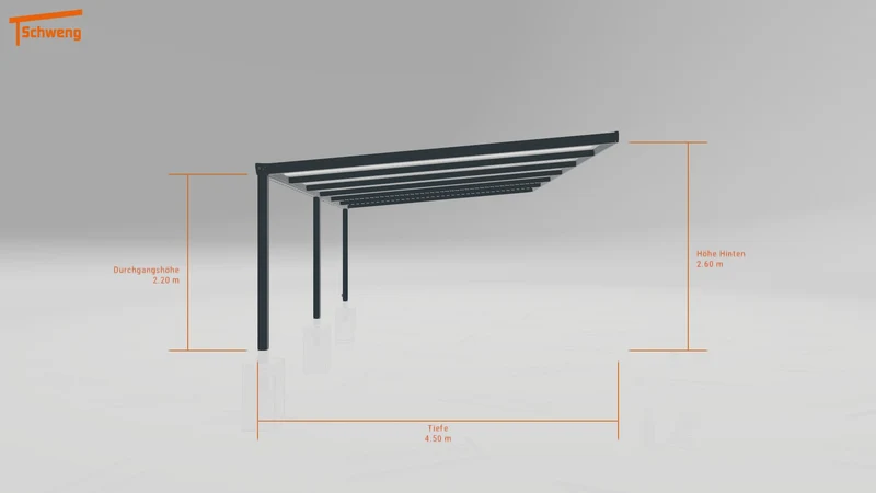 #DE Schweng Terrassenüberdachung S400 (ID mj2kb4)