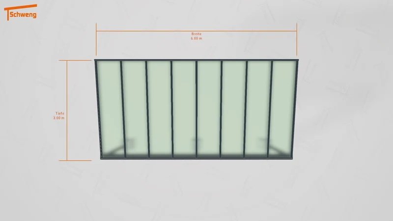 #DE Schweng Pultdachcarport S400 (ID 77b3zz) #MTG