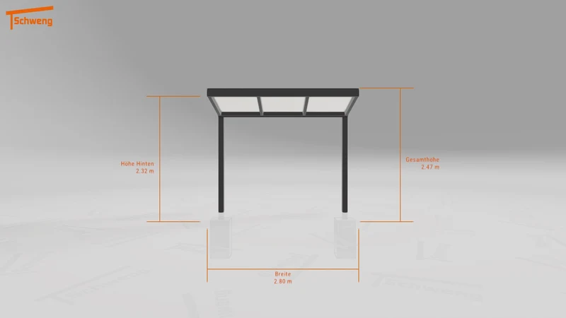 #DE Schweng Terrassenüberdachung S350 (ID zbw9qm)