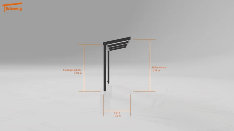 #DE Schweng Terrassenüberdachung S350 (ID zbw9qm)