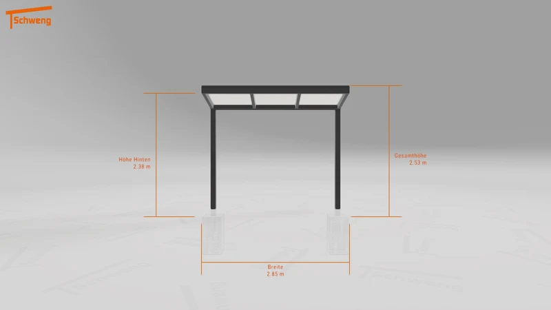#DE Schweng Terrassenüberdachung S350 (ID mj2pzr)