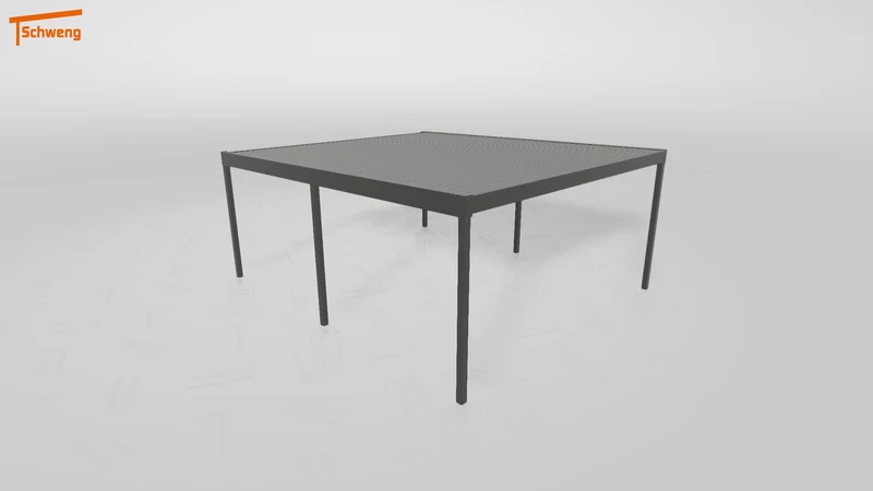 #DE Schweng Flachdachcarport C600 (ID jj8p5n)