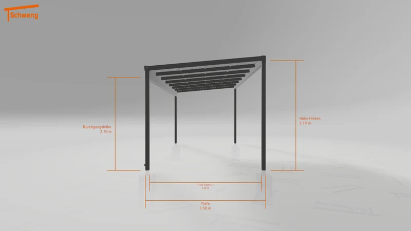 #DE Schweng Pultdachcarport S400 (ID 2q8k9r)