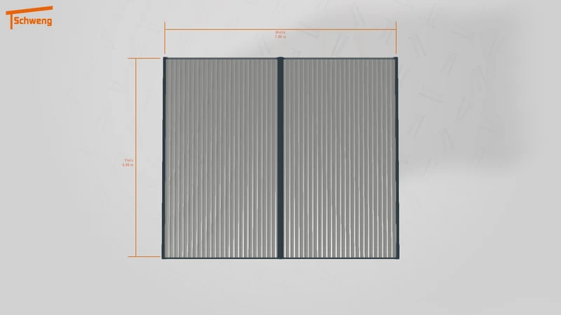 #DE Schweng Flachdachcarport C600+ (ID n5mn94) #MTG