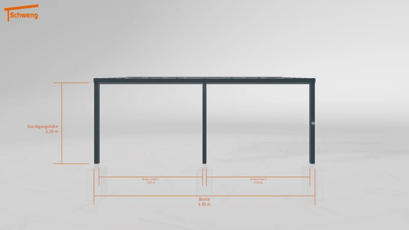 #DE Schweng Pultdachcarport S350 (ID w3xj2b) #MTG