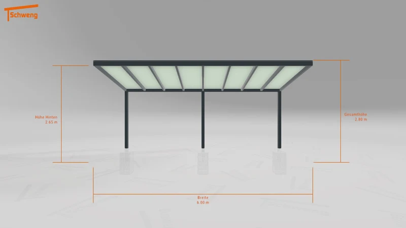 #DE Schweng Pultdachcarport S350 (ID w3xj2b) #MTG