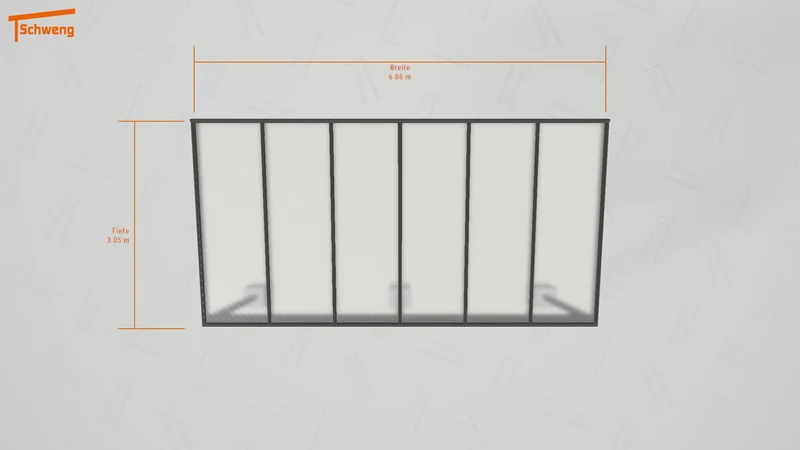 #DE Schweng Pultdachcarport S350 (ID ygjmwb) #MTG