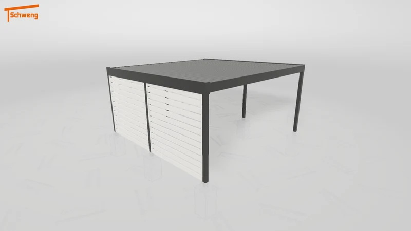 #DE Schweng Flachdachcarport C600 (ID dvnmxn) #MTG