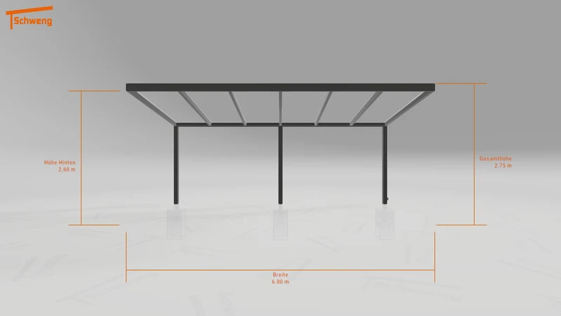 #DE Schweng Pultdachcarport S350 (ID g75vw8) #MTG