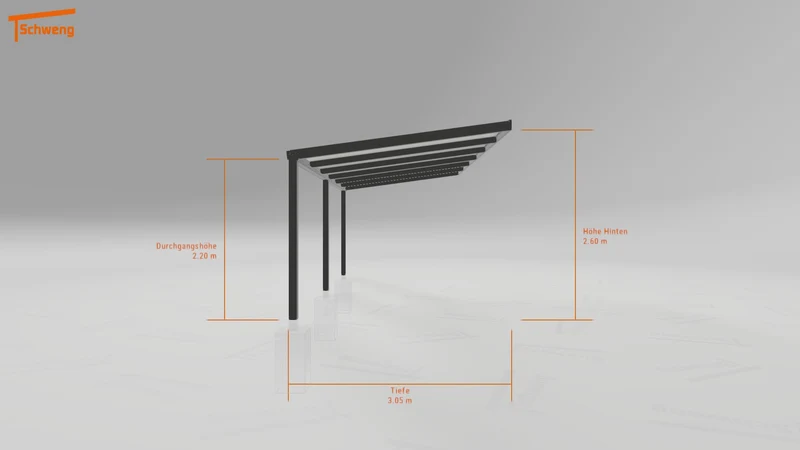 #DE Schweng Pultdachcarport S350 (ID g75vw8) #MTG