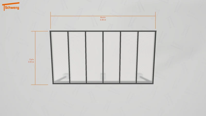 #DE Schweng Pultdachcarport S350 (ID k2jdpq) #MTG