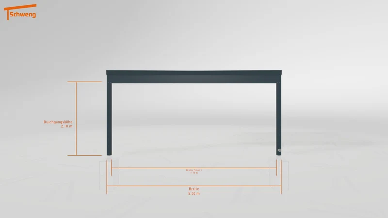 #DE Schweng Terrassenüberdachung S400 (ID v47jjq)