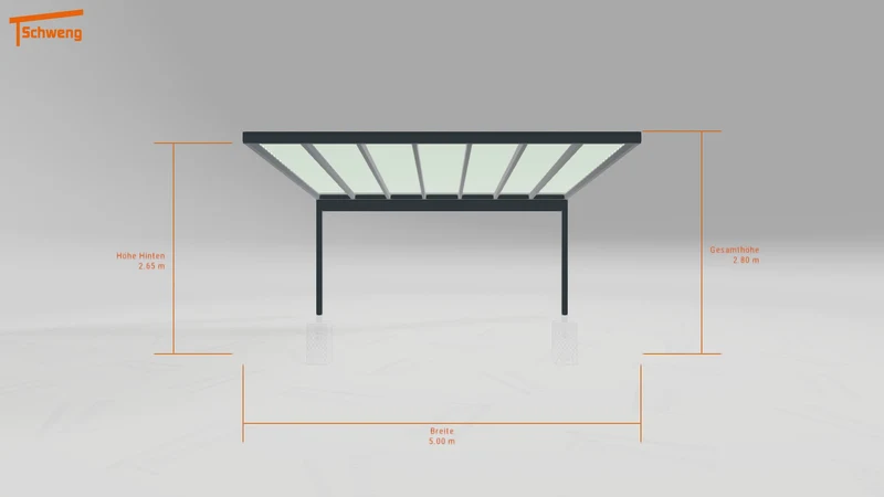 #DE Schweng Terrassenüberdachung S400 (ID v47jjq)