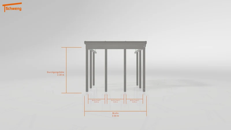 #DE Schweng Pultdachcarport S350 (ID 5mz87z) #MTG