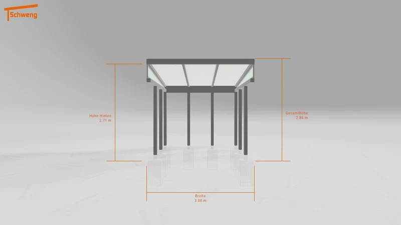 #DE Schweng Pultdachcarport S350 (ID 5mz87z) #MTG