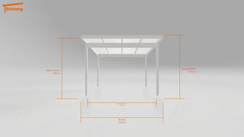 #DE Schweng Pultdachcarport S400 (ID ygjyz7) #MTG