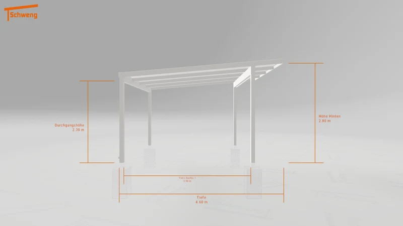 #DE Schweng Pultdachcarport S400 (ID ygjyz7) #MTG