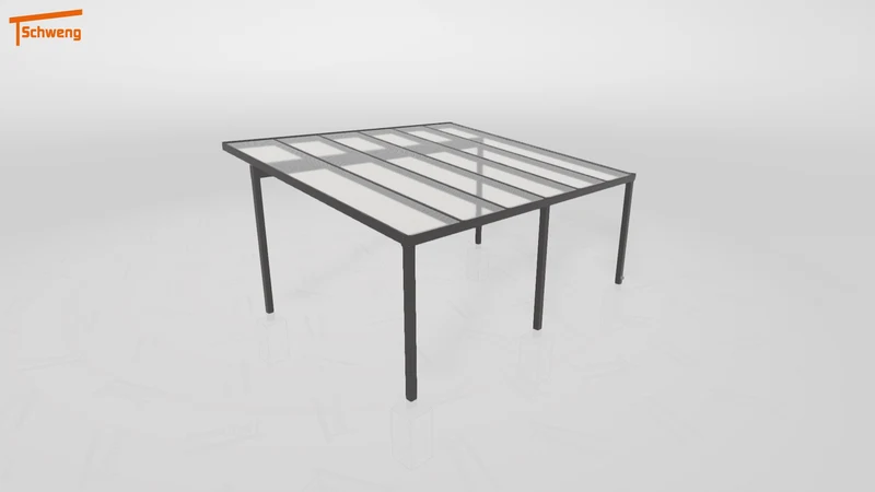#DE Schweng Pultdachcarport S400 (ID 77bw82) #MTG
