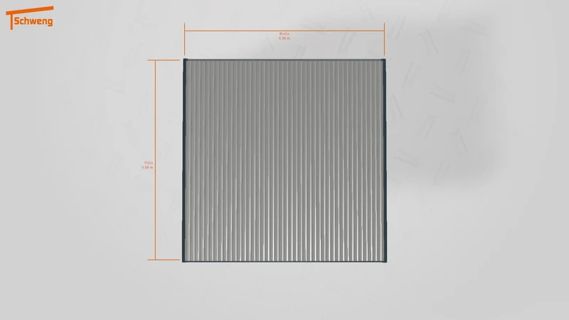 #DE Schweng Flachdachcarport C600 (ID 42wxnd) #MTG