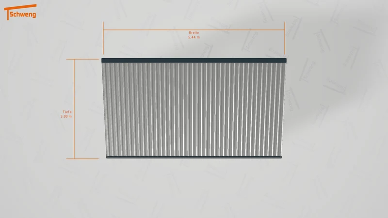 #DE Schweng Pultdachcarport S400 (ID 2q857d) #MTG