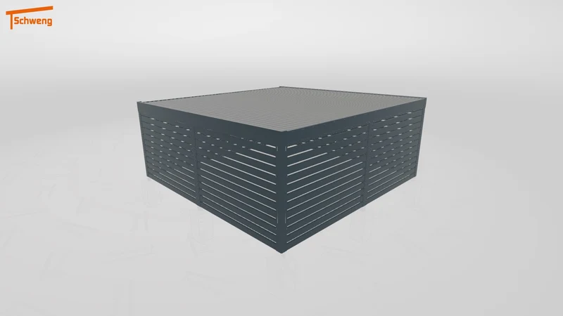 #DE Schweng Flachdachcarport C600+ (ID 5mzdr3) #MTG