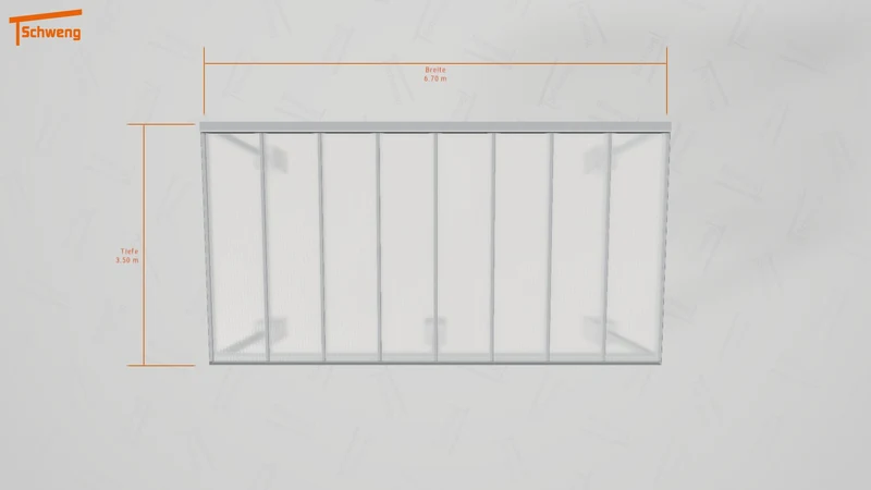 #AT Schweng Terrassenüberdachung S350 (ID 77b2v7)