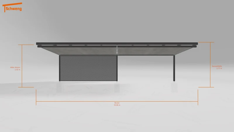 #DE Schweng Terrassenüberdachung S350 (ID v472np)